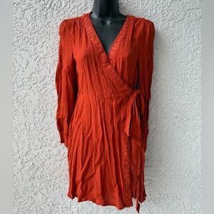 Superdry Bohemian Wrap Dress Size Small